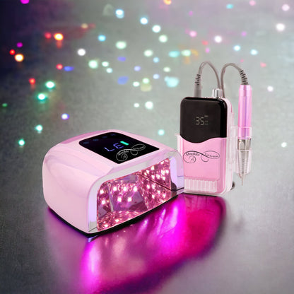 Absolute Pro E-File & 2 Lamp Bundle