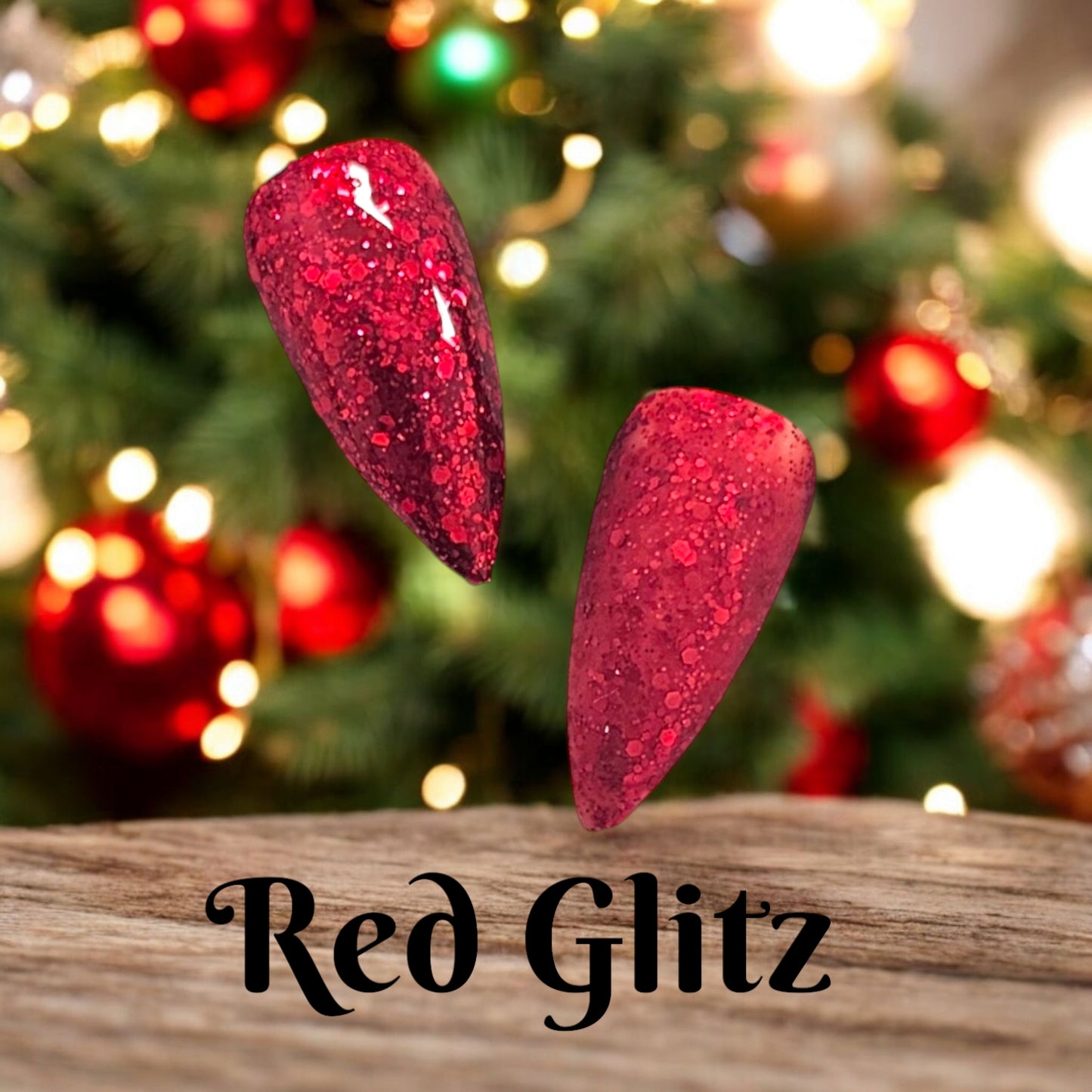 Absolute Red Glitz HEMA Free15ml