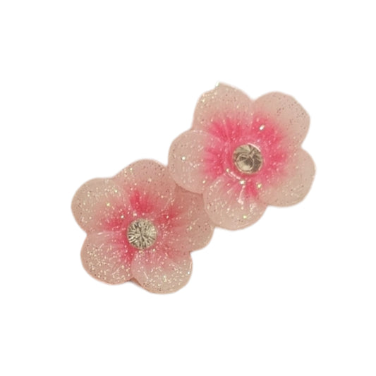 Flower Charms Pink/WHite