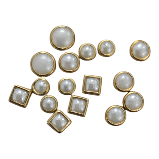 Antique Gold Rim Pearls