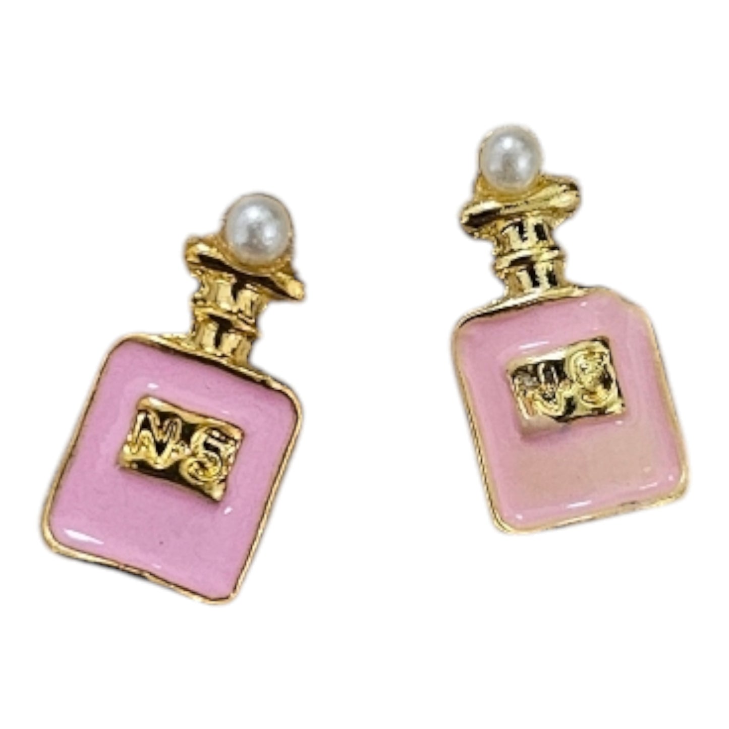 Perfume Charms Gold/Pink