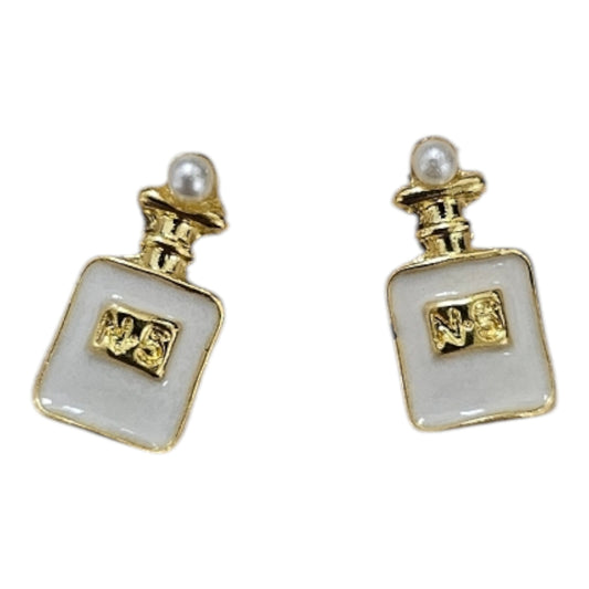 Perfume Charms Gold/White