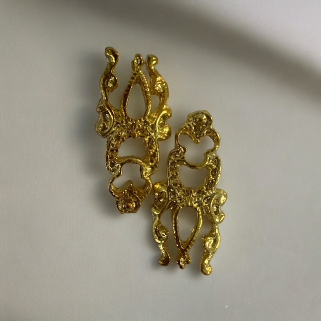 Long Gold Charm