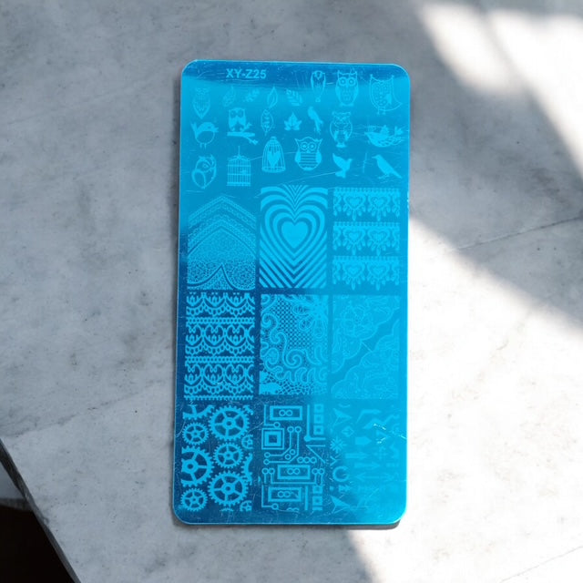 Pattern Stamp Plate XYZ25