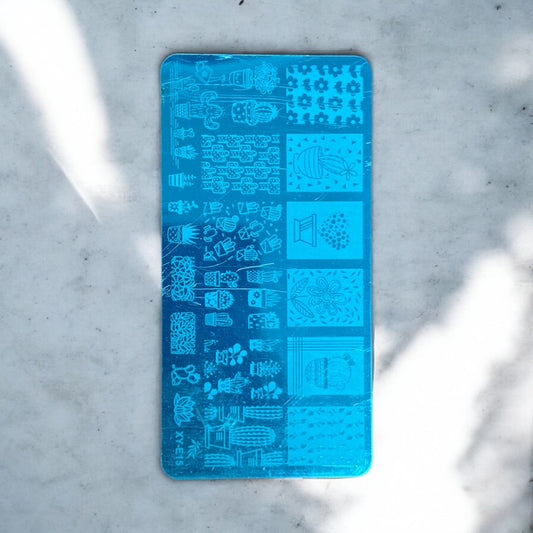 Cactus Stamp Plate XY-E15