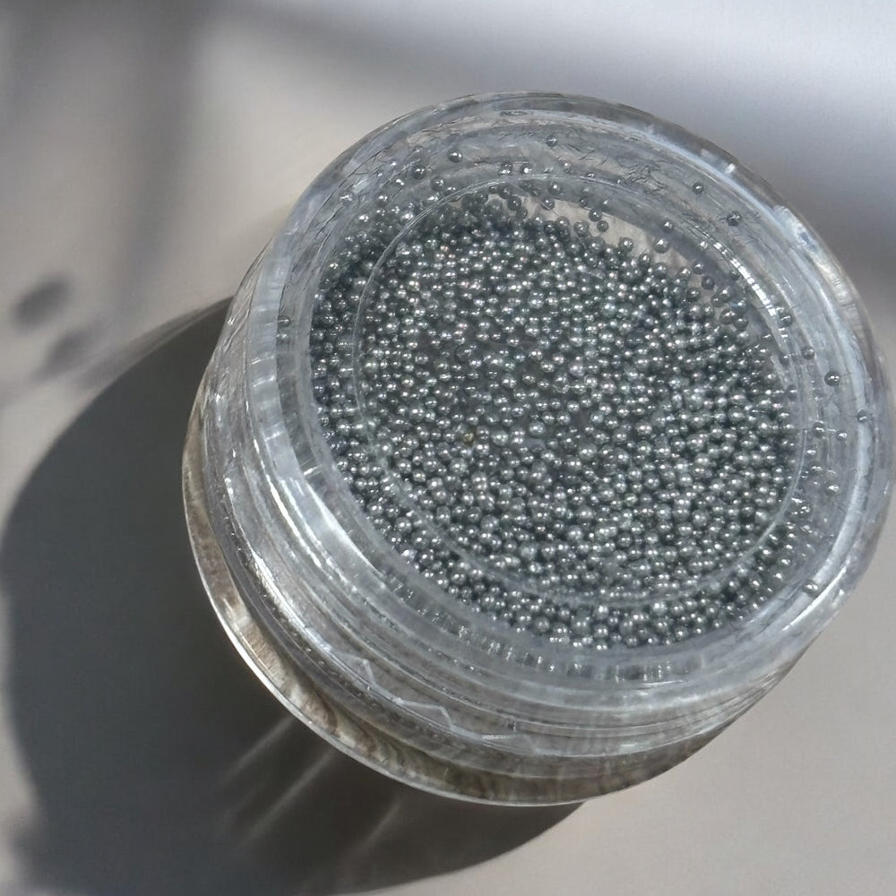 Caviar Beads Silver