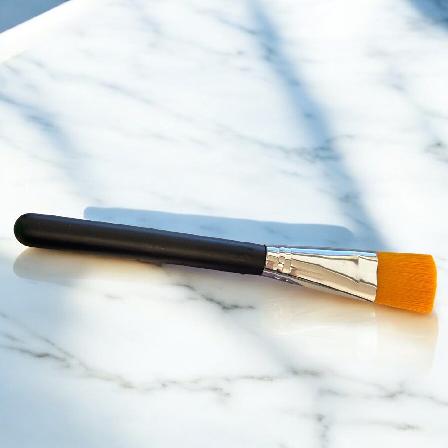 Flat Facial Brush Dark Bristol's