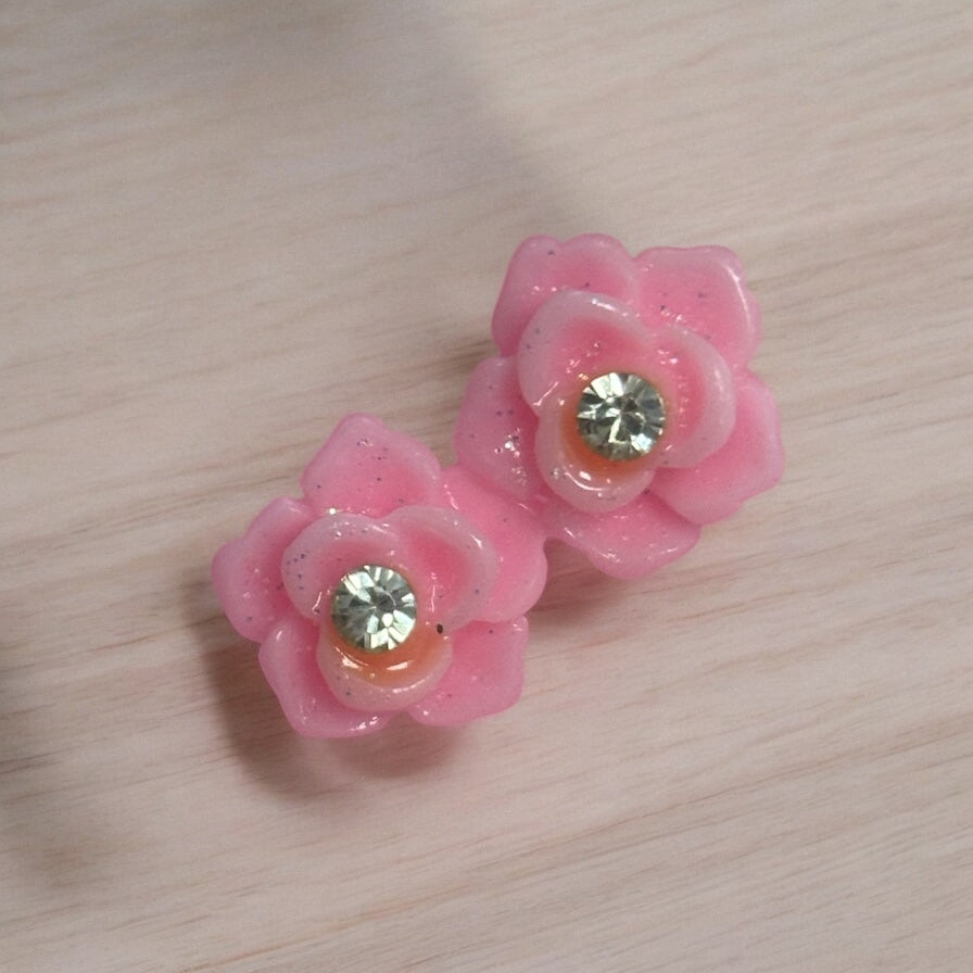 Flower Charms Pink