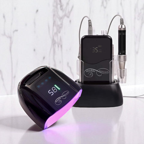 Absolute Pro E-File & 2 Lamp Bundle