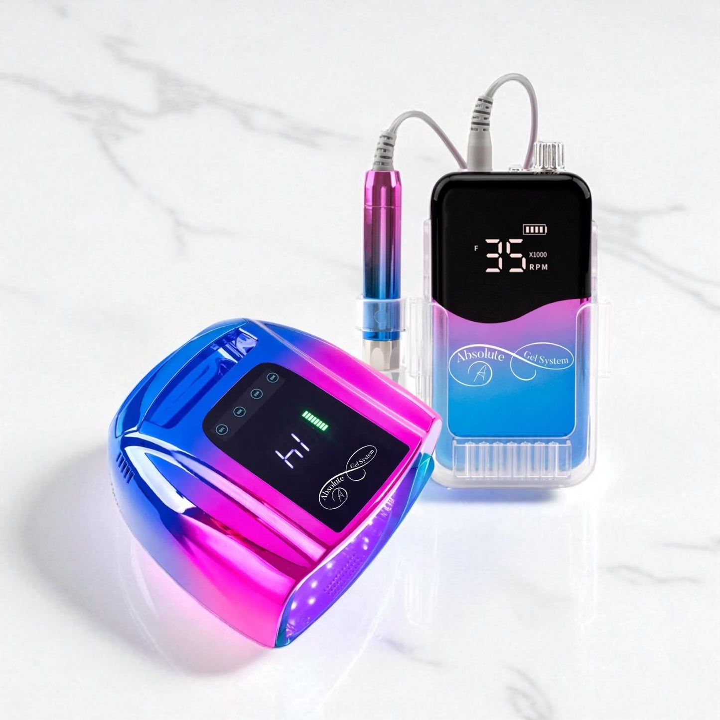 Absolute Pro E-File & 2 Lamp Bundle