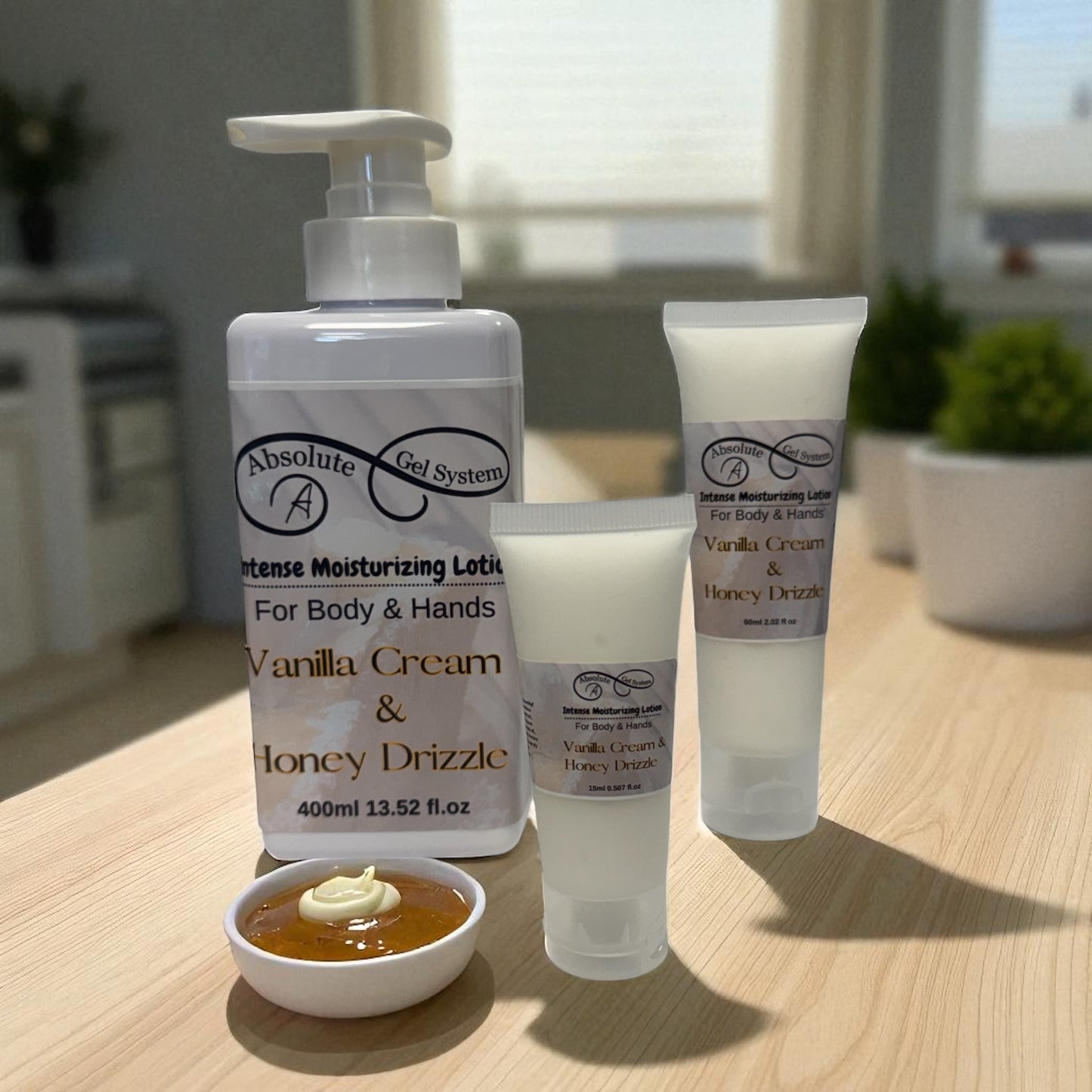 Intense Moisturizing Lotion Vanilla Cream & Honey Drizzle