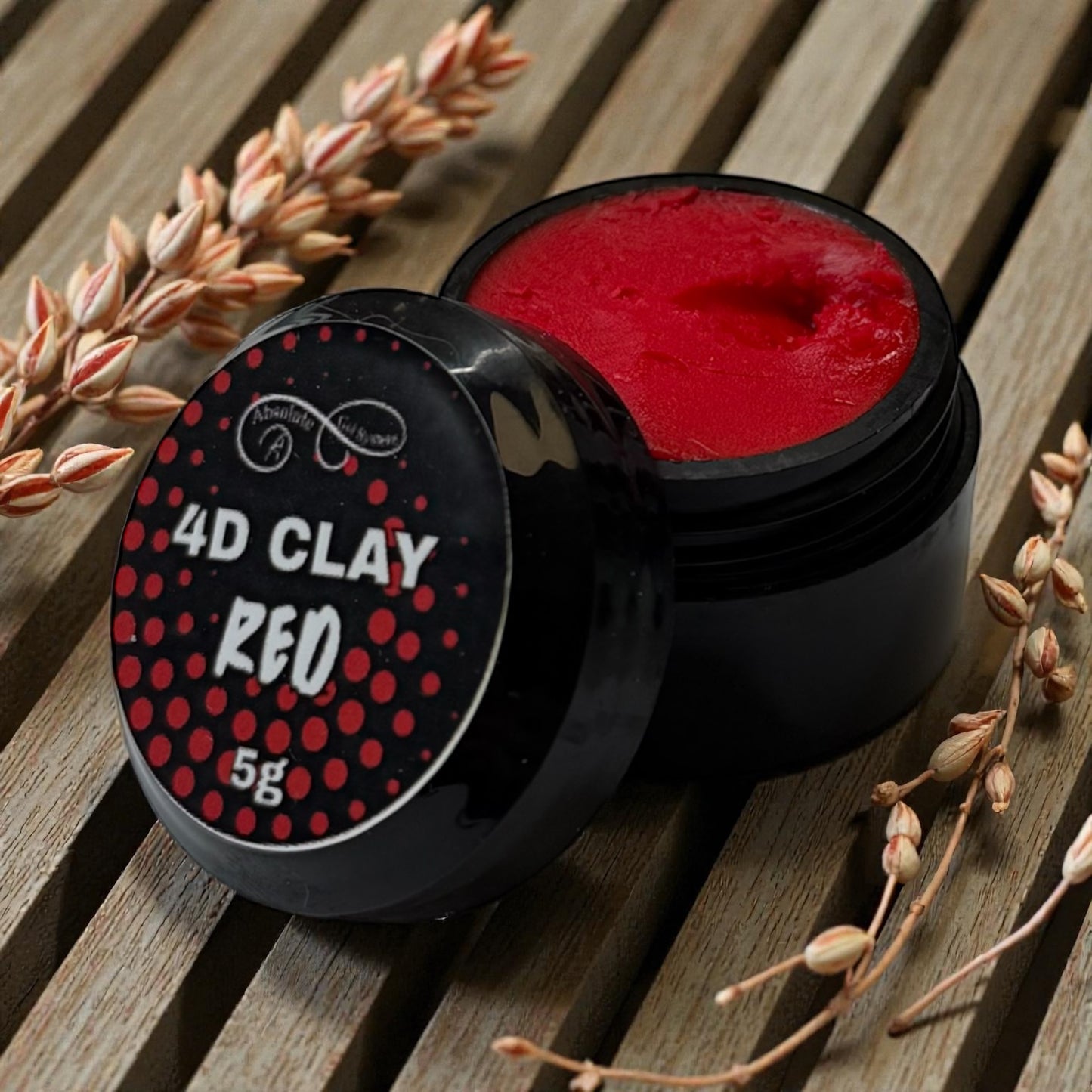 Absolute Red 4D Clay 5g