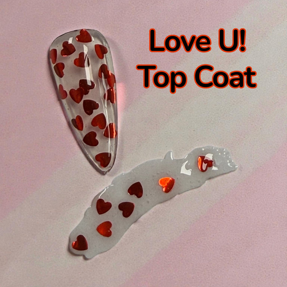 Absolute Love U Top Coat No Wipe 15ml
