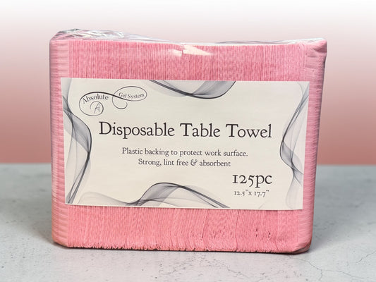 Disposable Desk Towels 125pk Pink