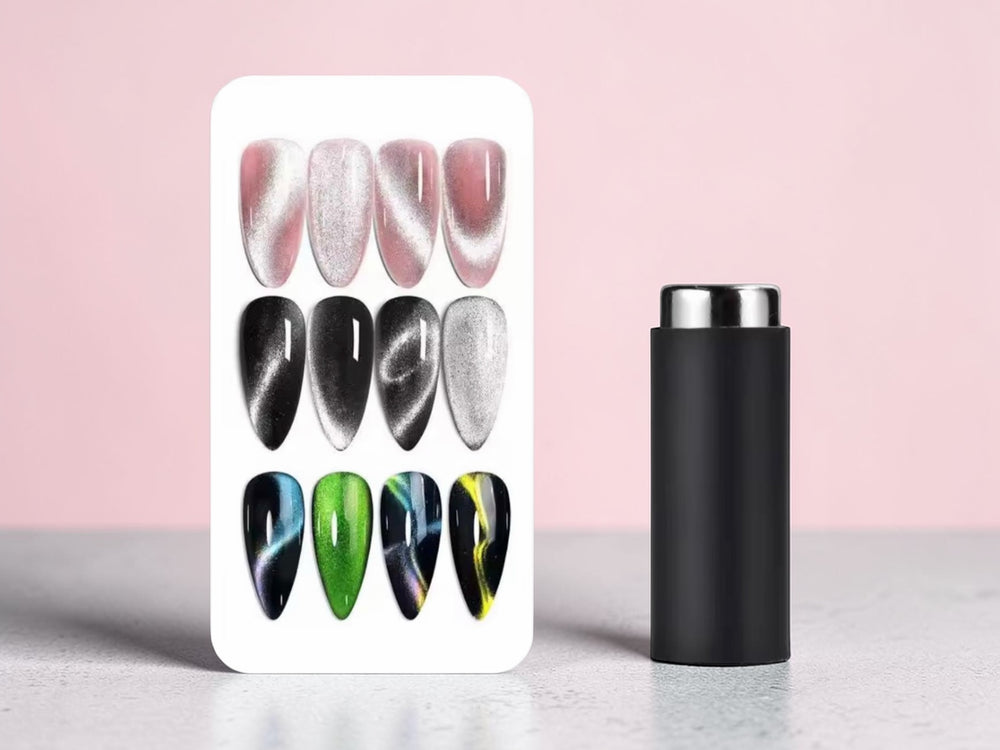 Cat Eye Black Strong Cylinder Magnet