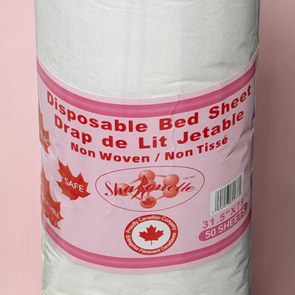 Sharonelle Disposable Bed Sheets Non-Woven (50 sheets) cannot be shipped