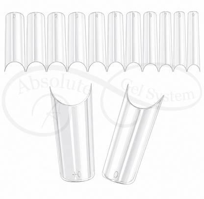 Absolute Square Plastic Nail Tips (500pk)