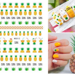 Pineapple stickers WG012