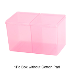 Pink nail wipe box