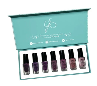 Polish Kit (7 Colors) Posh Purples