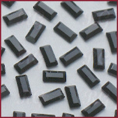 Preciosa Baguette Jet 5X2.5 mm 3 Piece