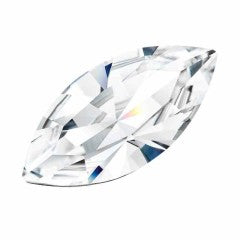 Preciosa Navette Crystal 8X4 mm 3 Piece