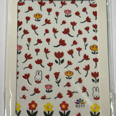 Red Flowers stickers R277