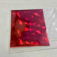 Feuille d'aluminium rouge (#2)