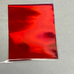 Feuille d'aluminium rouge (#3)