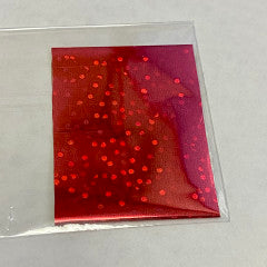 Red Foil Sheet (#6)