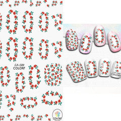 Flower stickers CA580