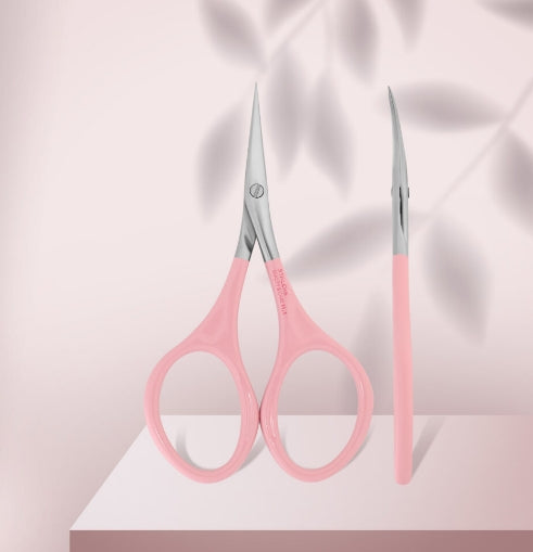 SBC-11/1 Pink cuticle scissors Staleks Beauty & Care 11 Type 1