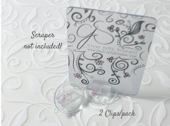 Support de clip pour grattoir CJS (2 pqt)