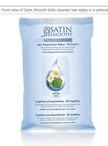 Satin Cleanser Skin Preparation Wipes (50 wipes)