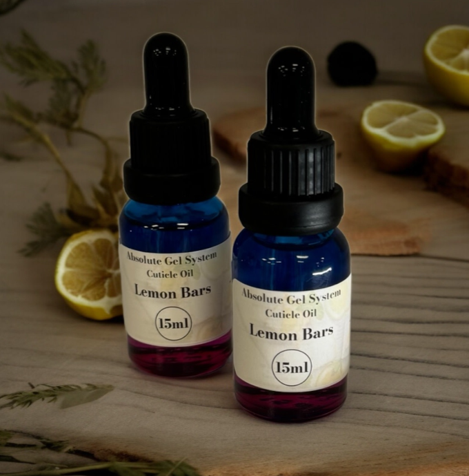 Ensemble d'huiles pour cuticules barres de citron - 5 tailles pour ongles et cuticules nourris