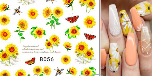 Sunflower Stickers B056