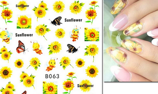 Sunflower Stickers B063