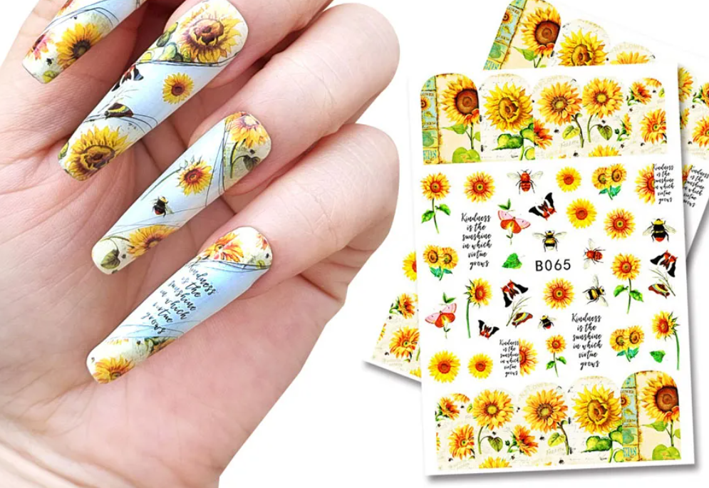 Sunflower Stickers B065