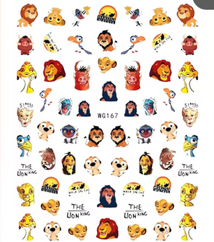 Disney Stickers Lion King WG167