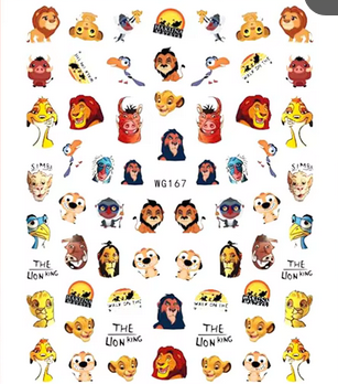 Lion King Stickers WG167