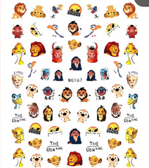 Disney Stickers Lion King WG167
