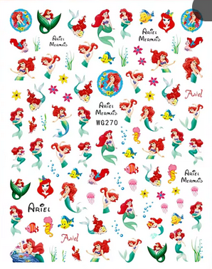 Disney Stickers Little Mermaid WG270