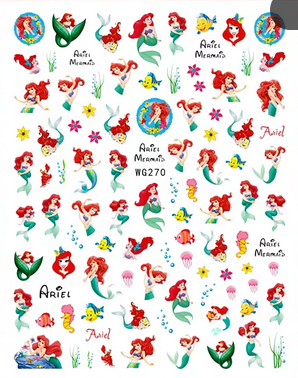 Little Mermaid Stickers WG270