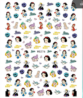 Snow White Stickers WG276