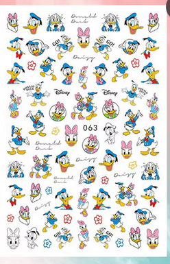 Donald and Daisy Duck Stickers EB063