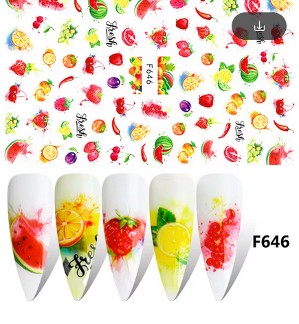 Fruit Stickers F646