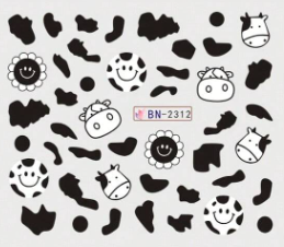 Cow water decal BN-2312