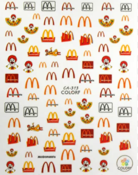 McDonald Stickers CA313