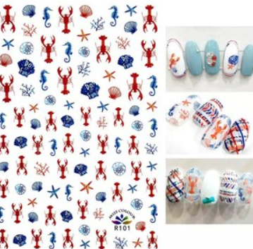 Lobster stickers R101