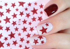 Star Stickers Red BLE